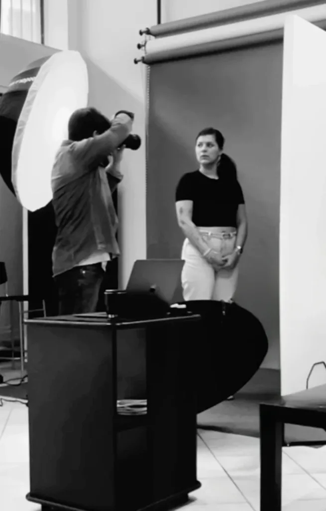 Foto Backstage Ritratti in Studio Milano e Monza